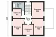 Классический дом из газобетона 11.2x12.5 221.6 кв.м.