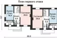 Проект практичного и недорогого дома с котельной 8.7x10 251.6 кв.м.