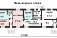 Дом на две семьи, таунхаус 6.3x23.1 261.6 кв.м.
