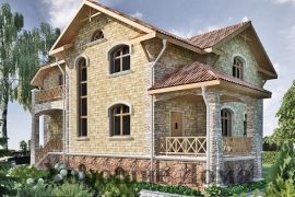 Дом с подвалом 9.95x15.76 274.2 кв.м.