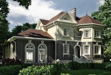 Трёхэтажный дом с бассейном, до 400 кв.м.