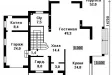 Дом из газобетона с цокольным этажом и мансардой 11.5x14.7 411 кв.м.