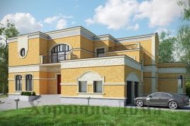 Солидный особняк в средиземноморском стиле 17x17 458.7 кв.м.