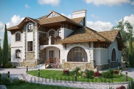 Загородный дом с террасой, змним садом, бассейном