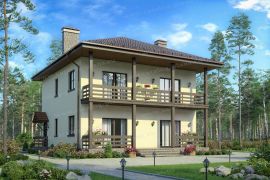 Дешёвый каркасный дом 200 кв.м.