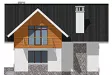 Каркасный дом с витражными окнами