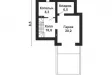 Проект кирпичного дома 8,5 на 8,5 м с цокольным этажом и мансардой