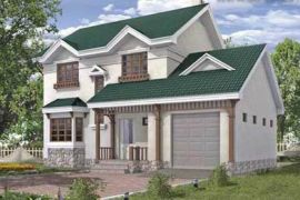 Кирпичный дом 9 х 11,5