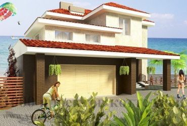 Трёхэтажный дом из кирпича на 360 кв.м с гаражом