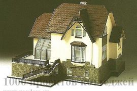 Трёхэтажный кирпичный особняк на 400 кв.м с бассейном