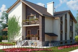 Трёхэтажный кирпичный дом на 440 кв.м с гаражом или бассейном