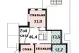 Двухэтажный кирпичный дом на 478 кв.м в стиле модерн