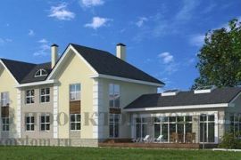 Трёхэтажный дом из кирпича на 520 кв.м с бассейном