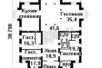 Роскошный дом-дворец из кирпича в 4 этажа с 11 спальнями