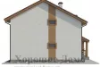 Оптимальный прокт дома из газобетона 8x8 м в стиле шале