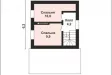 Дом из газобетона 6,2x6,2 м: проект с мансардой и цокольным этажом