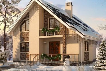 Спроектировать загородный дом 150 кв. м с террасой