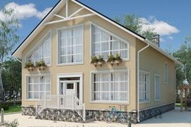 Дом из газобетона, 180 кв.м