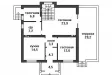 Дом с многоскатной кровлей двухэтажный 13.5x14.8, 209.7 кв.м.