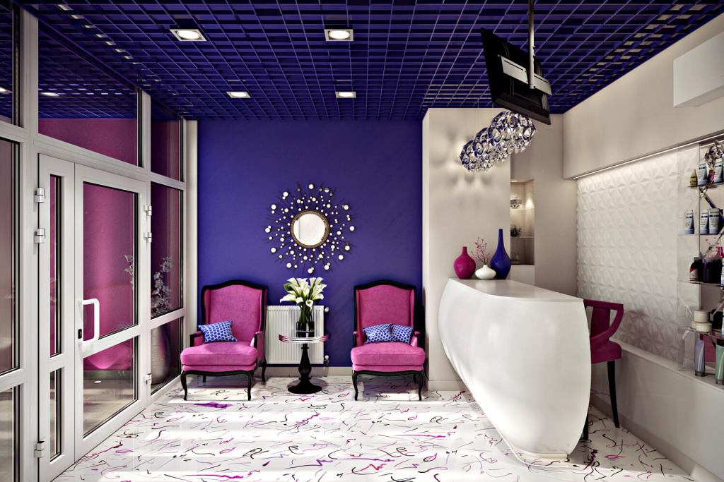 Дизайн интерьера салона