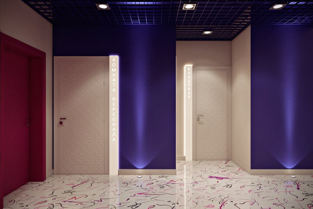 Дизайн интерьера салона