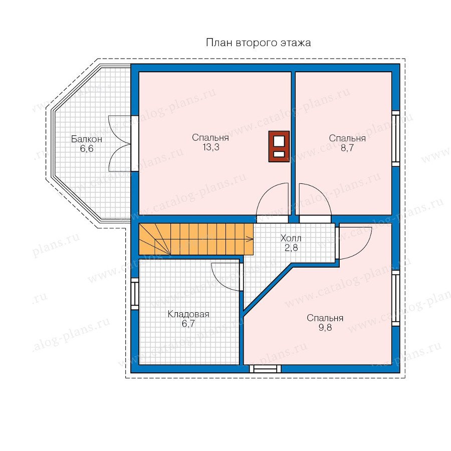 План мансарды