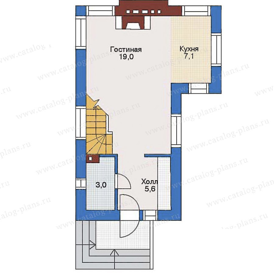 План 1 этажа